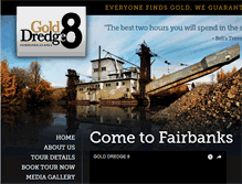 Tablet Screenshot of golddredge8.com